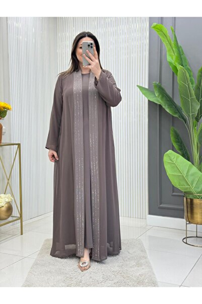 Modam Bella Plus Size Arrow Stripe Dress Set