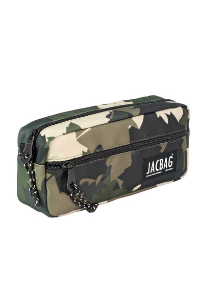 Jacbag Dual Zip-Two Zipper Pencil Case