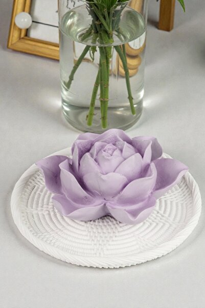 LALEZEN HOME ESANS HEDİYELİ STANTLI DEV LOTUS ÇİÇEĞİ