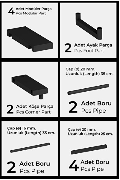 İndecor Houseware Plastik Genişletilebilir Raf Ayarlanabilir Düzenleyici Mutfak Banyo Düzenleyici - Tek Katlı - Beyaz