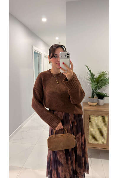 BİRCANÇİL Howera Brown Knitwear