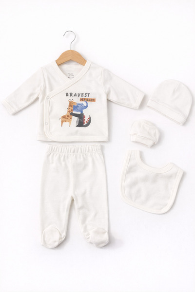 For My Baby طقم خروج من المستشفى مكون من 5 قطع