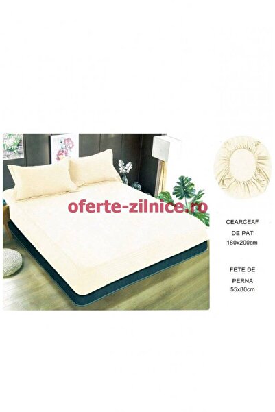 Romanda Elastic Bed Cover + 2 Pillowcases