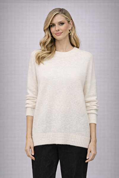 günay boutıque Oversized Size Angora Sweater