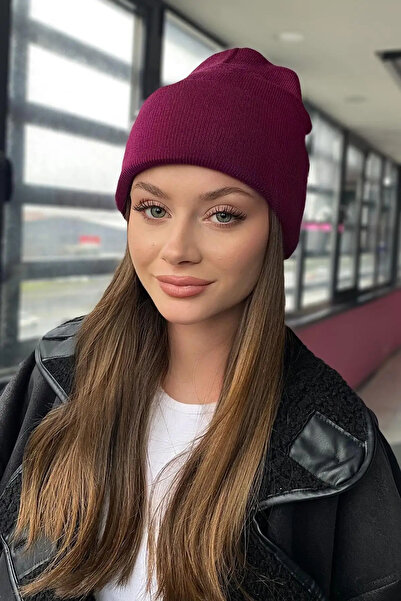 Kokoş Burgundy Color Winter Accessory