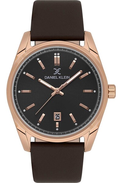 Daniel Klein Dk.1.13800-5 Brown Men's Wristwatch with Calendar Display, 5 Atm...