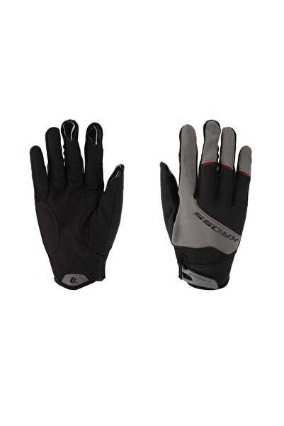 Kross S.A. KROSS Rocker fingerless gloves, gray/black, XL