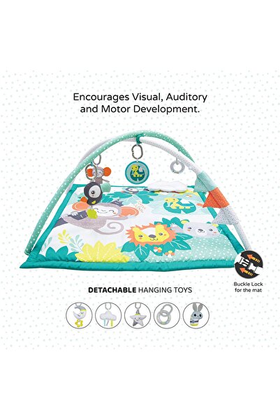 Moon - سجادة لعب للأطفال بتصميم أصدقاء الغابة