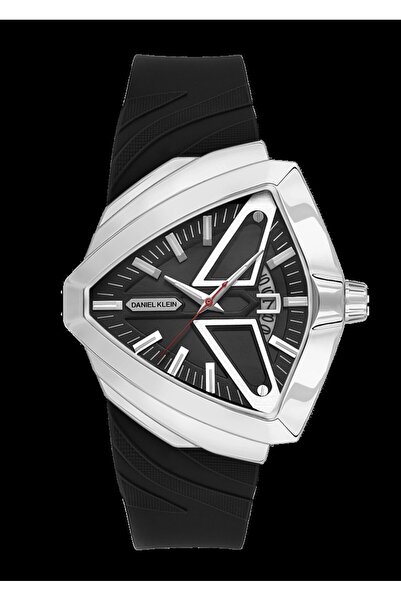 Daniel Klein Dk.1.13859-1 Triangular Case with Calendar Display 5 Atm Water R...