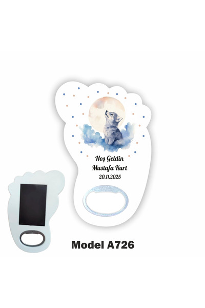 Nar Promosyon 30 Adet Mıknatıslı Ayak Açacak Magnet - Yanında Ambalaj Hediyel...