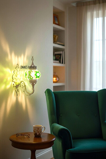 ZEM ARİS HEDİYELİK White Color Sconce