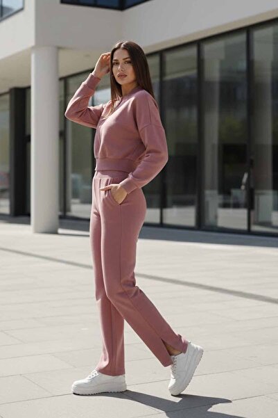 vynor atelier Women's Tracksuit Set - Studio Series Relaxed Fit Two Piece Set