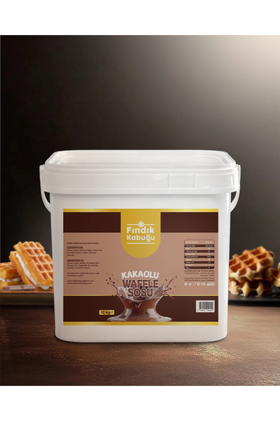 Fındık Kabuğu Kakaolu Waffle Sos 5 Kg