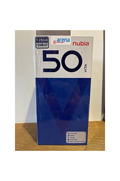Nubia Zte V50 Vita 6gb Ram 6gb Sanal Ram 128 Gb (ZTE TÜRKİYE GARANTİLİ) Mavi ...
