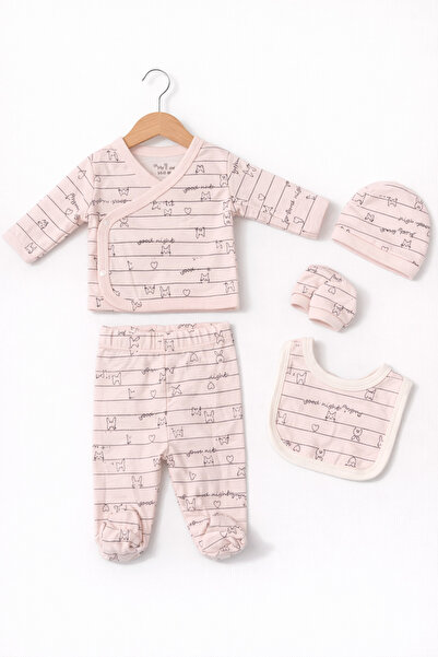 For My Baby طقم خروج من المستشفى مكون من 5 قطع