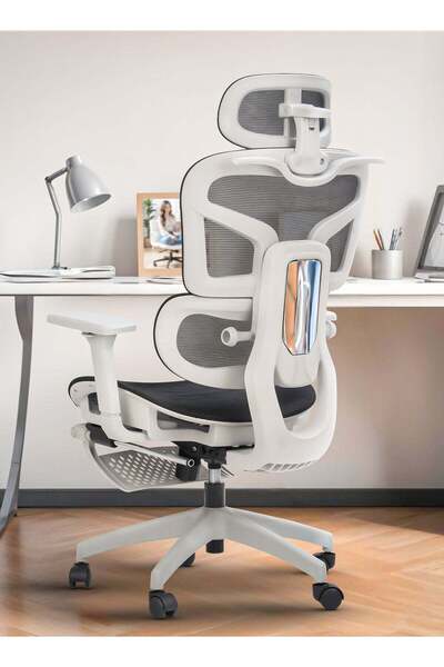 DROGO Office Chair with 6D Headrest, Recline & Rocking, Tilt Tension, Flip-Up...