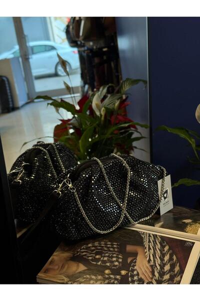 balbagss Women's Sequin Chain Strap Black Scholarship Stylish Special Evening...