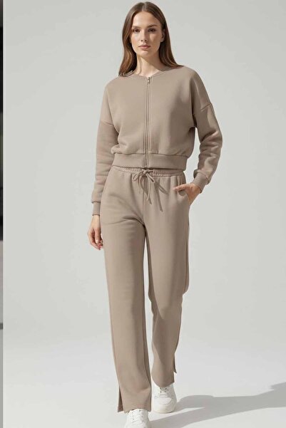 vynor atelier Women's Tracksuit Set Relaxed Fit Two Piece Set