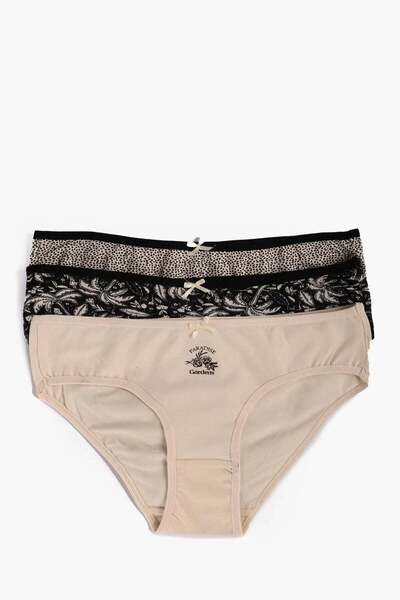 CARINA 3-pack of colorful bikini briefs