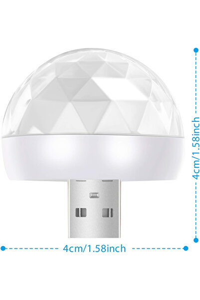 Primo Plus Multi-color LED Mini USB Port Lamp