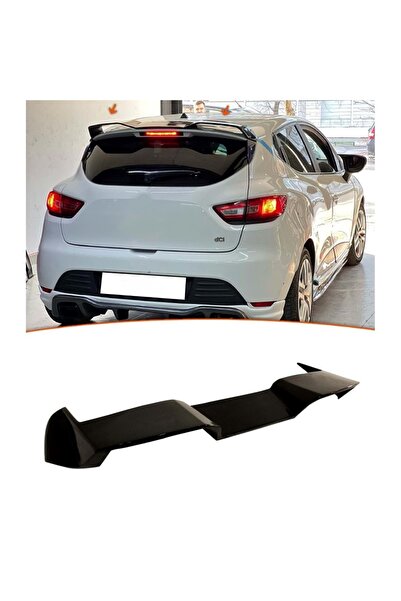 Aftermarket Clio 4 Uyumlu Bagaj Üstü Spoiler (Boyasız)