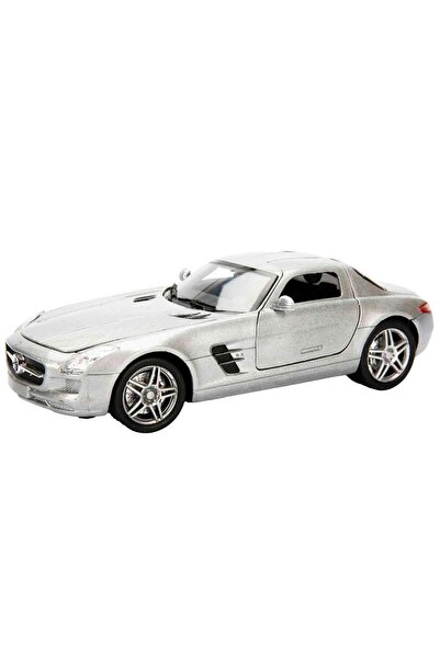 Sunman سيارة مرسيدس بنز SLS AMG نموذج سيتي كروزر بمقياس 1:24 - رمادي