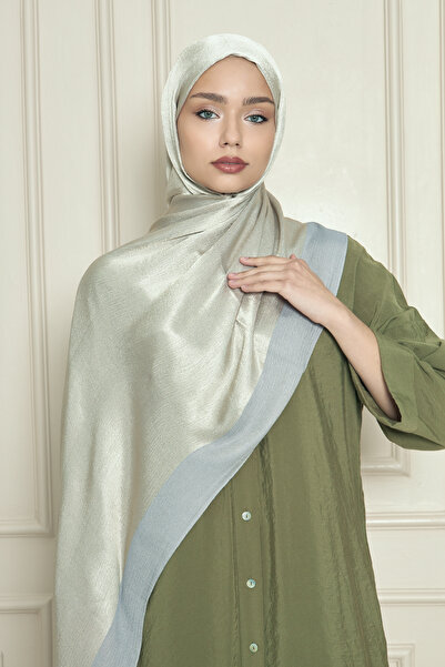 Gigiscarfs Veine Premium Viskon Şal – Doğal Çatlak Dokulu, Işıltılı, Akıcı, Ş...