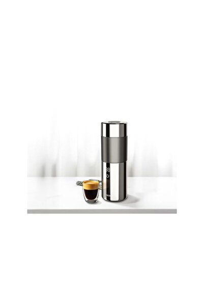 Lepresso Mini Espresso Maker – Portable Stainless Steel Coffee Brewer for Hom...
