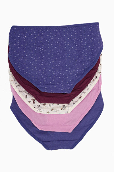 CARINA عبوة من ٥ سراويل داخلية بيكيني ملونة