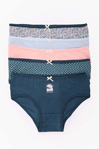 CARINA عبوة من ٥ سراويل داخلية بريف ملونة