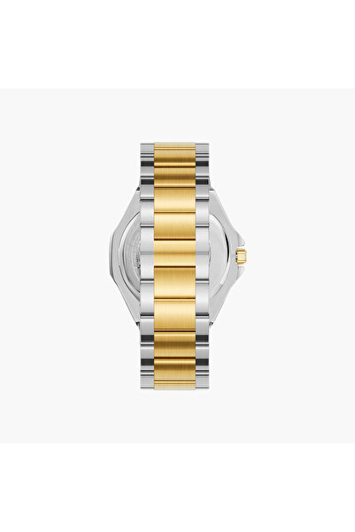 Omax Two-Tone Metal Men's Watch