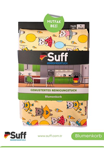Suff Blumenkorb Mutfak Bezi 70x50 | Kedi