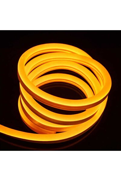 SAKİN ENERJİ Neon Şerit Led 220 Volt Esnek Silikonlu Aydınlatma + Fiş Dahil (...
