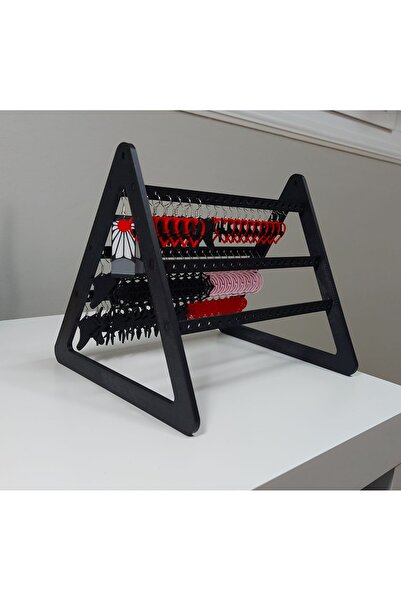 Kat Kat Design 6 Katlı Takı Standı (Küpe/Kolye/Halhal)