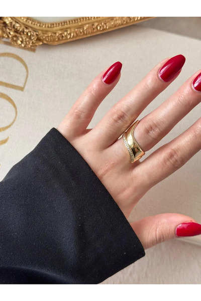 LEROSY CO. Wave Double Ring