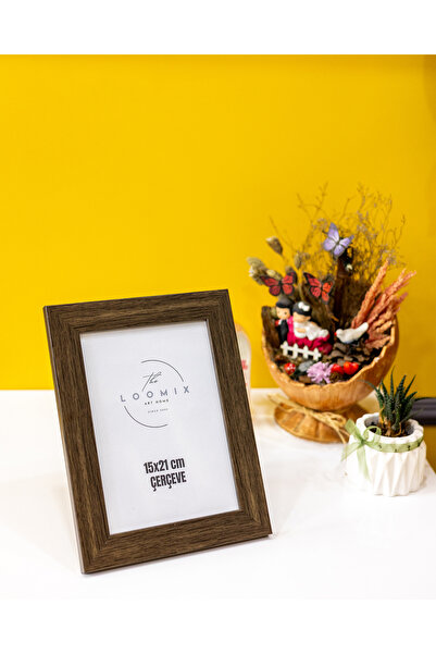 çınararthome 15X21 cm Wooden Photo Frame |   Original Glass |   Desktop Use