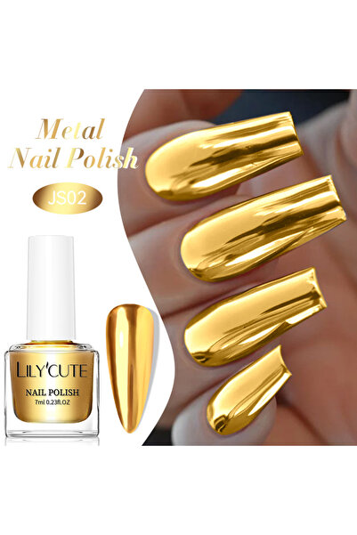 Born Pretty Lillycute Metalik Gold Normal Oje 7 ml
