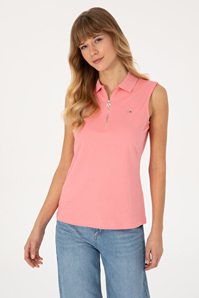 U.S. Polo Assn. Women's Pink T-Shirt 50324852-Vr041