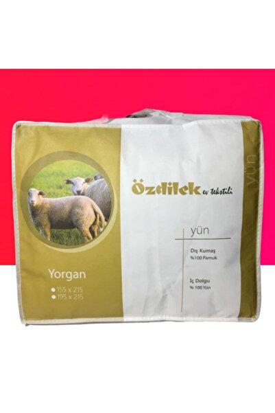 Özdilek Wool Quilt Double Healthy White 195X215