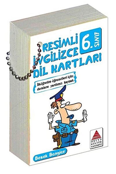 Delta Kültür Yayınevi 6. Classroom Illustrated English Language Cards