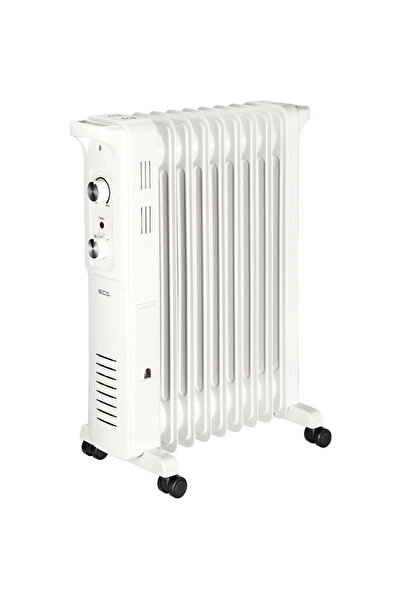 ECG Electric oil heater OR 2090, 9 elements, 2000 W, 3 power levels White