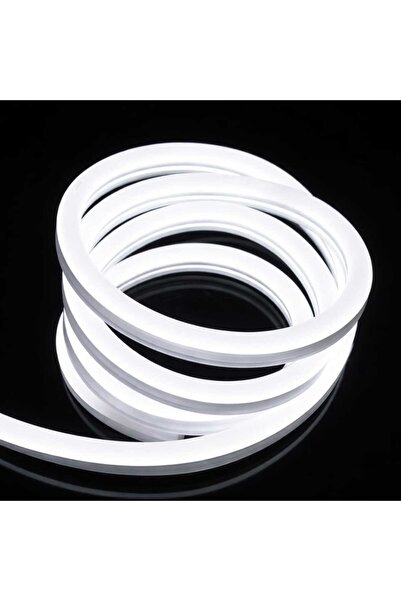 SAKİN ENERJİ Neon Şerit Led 220 Volt Esnek Silikonlu Aydınlatma + Fiş Dahil (...
