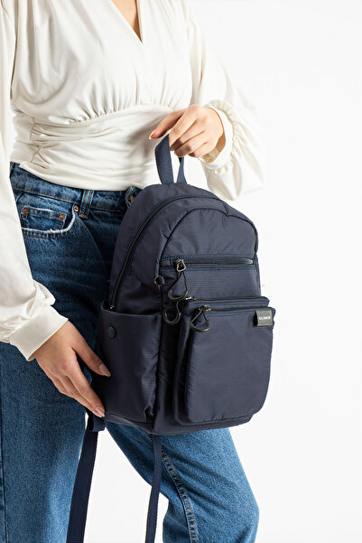 İMAKS Rucsac de zi cu zi pentru femei, cu mai multe compartimente, din materi...