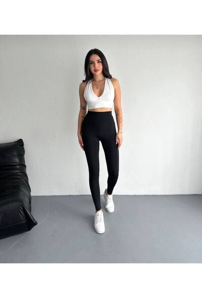 İLGEN FASHİON High Waist Stretchy Fabric Sports Leggings