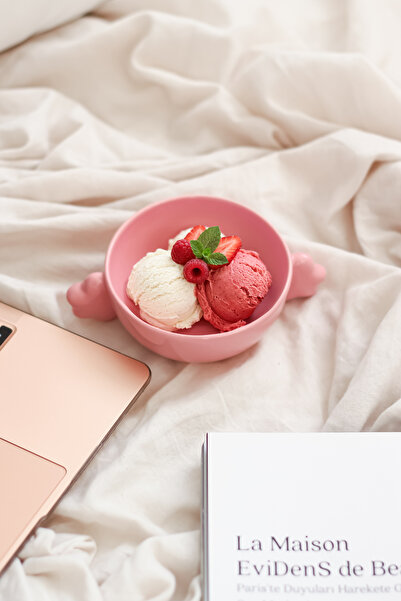 SİNEM YAMAN HOME Cloud Pink 10 cm Ceramic Bowl / Handmade Ceramic Snack Bowl ...