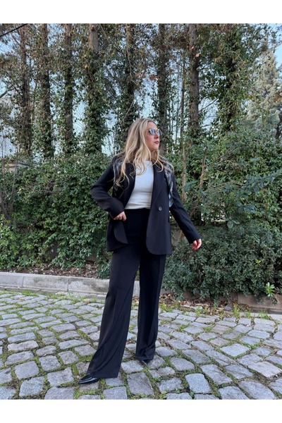 Serpirella Butik Pleated palazzo trousers