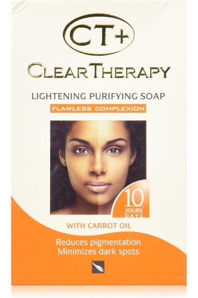 Other صابون سي تي+ كلير ثيرابي - صابون الجزر لتفتيح البشرة وتنقيتها 175 غرام