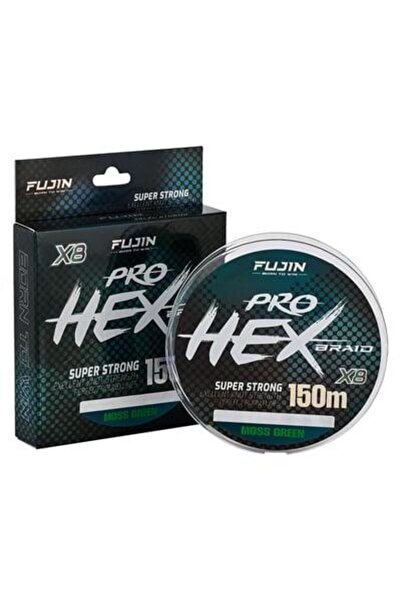 Fujin برو هيكس 8X 150Mt. خيط خيط أخضر موس