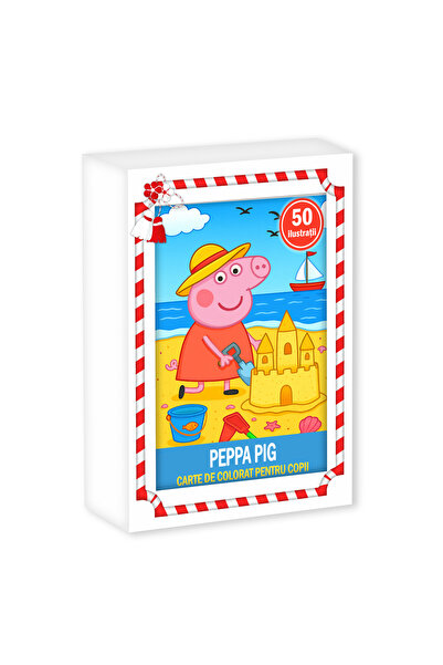 Legendary Gifts Coloring book, A6 format in box, model: Peppa Pig