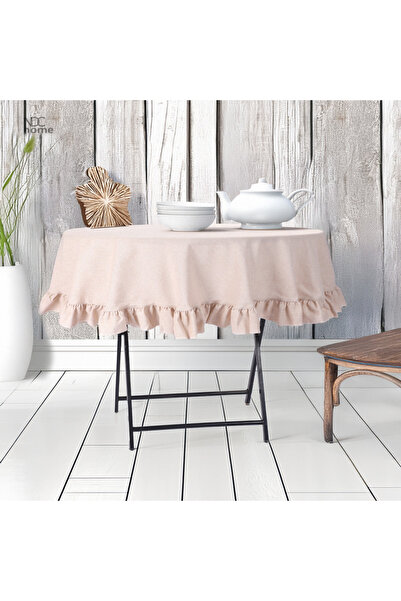 Original Co Beige Special Series Ruffled Tablecloth